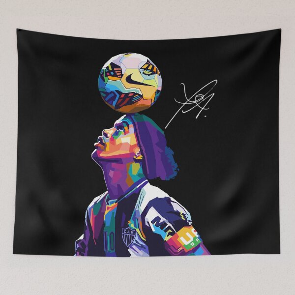 Item preview, Ronaldinho Wpap Pop Art designed and sold by SiksisArt.