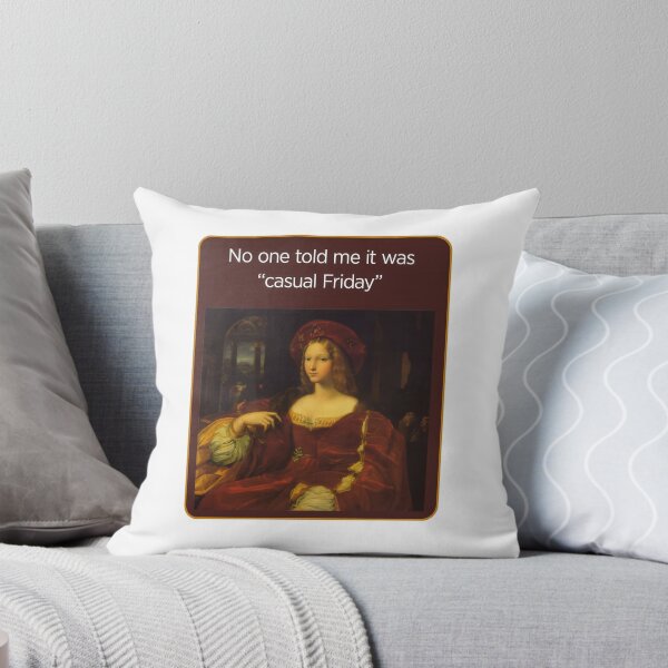 Item preview, No One Told Me It Was Casual Friday designed and sold by Angry Swan Designs.