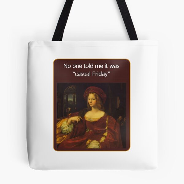 Item preview, No One Told Me It Was Casual Friday designed and sold by Angry Swan Designs.