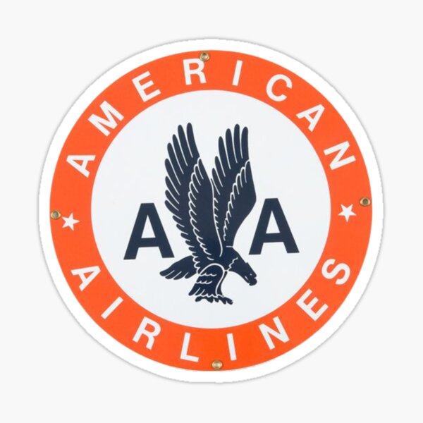 Item preview, American Airlines Vintage Luggage Tag designed and sold by FutureTraveller.