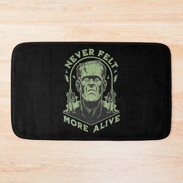 Item preview, Never felt more alive, Halloween Frankenstein  designed and sold by La Ardilla Creativa.
