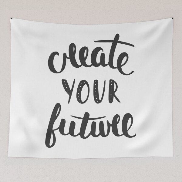 Item preview, Create Your Future Startup Inspirational Quote designed and sold by ProjectX23.