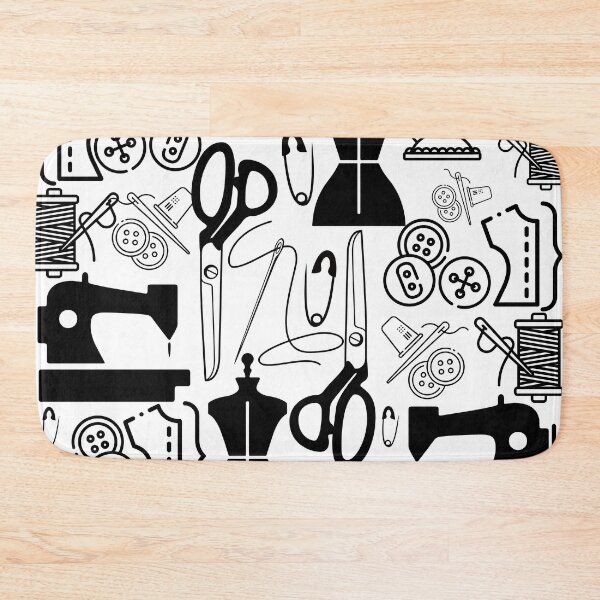 Item preview, Sewing Tools Pattern - Perfect for Fashion Lovers and DIY Enthusiasts designed and sold by artivibestudio.