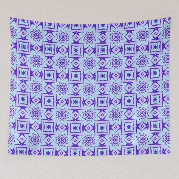 Item preview, Lavender Blue Star Geometry 4 designed and sold by AneissPiaf.