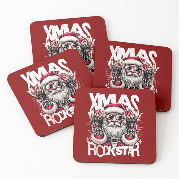 Item preview, XMas Rockstar Santa designed and sold by DetourShirts.