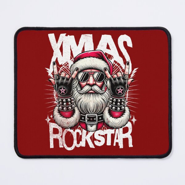 Item preview, XMas Rockstar Santa designed and sold by DetourShirts.