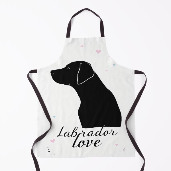 Item preview, Labrador Love Minimalist Silhouette Art designed and sold by Cute-Cuddles.