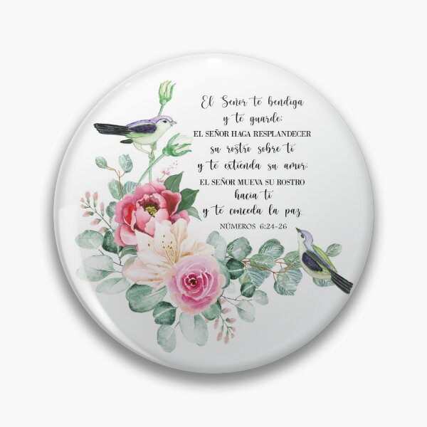 Item preview, Números 6 24 26, Spanish Bible Verse designed and sold by latiendadearyam.