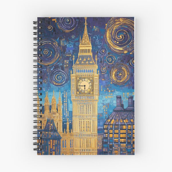 Item preview,  Klimt Inspired Big Ben designed and sold by JoyOnYourWall.