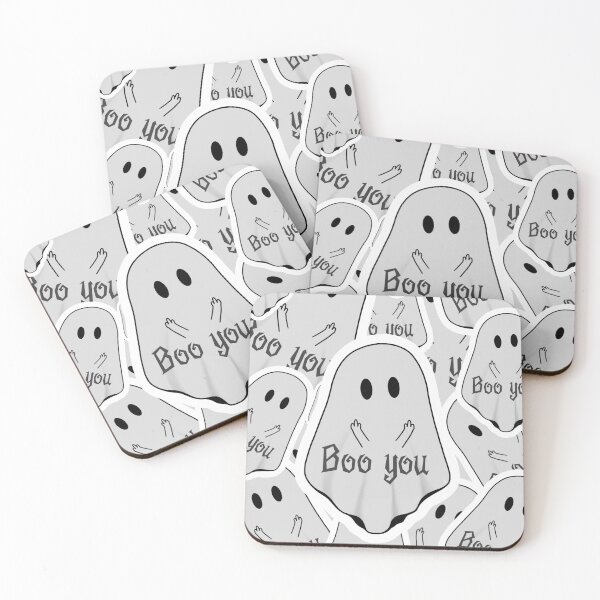 Item preview, “Boo You" Ghost Flipping The Bird - Grey designed and sold by Decaying-corpse.