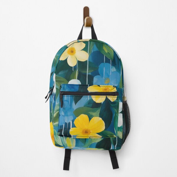 Item preview, Floral Watercolor Art - Yellow Evening Primrose Pattern designed and sold by solynneart.