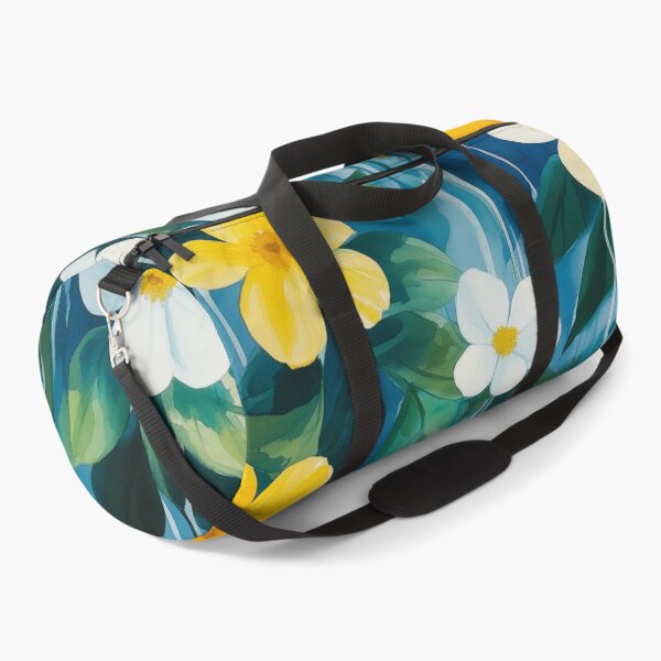 Item preview, Floral Watercolor Art - Yellow Evening Primrose Pattern designed and sold by solynneart.