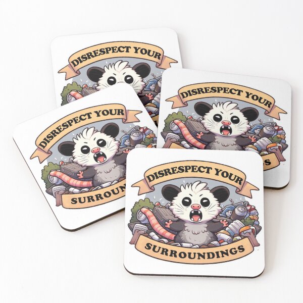 Item preview, Disrespect Your Surroundings designed and sold by Spike The Punch Design Co..