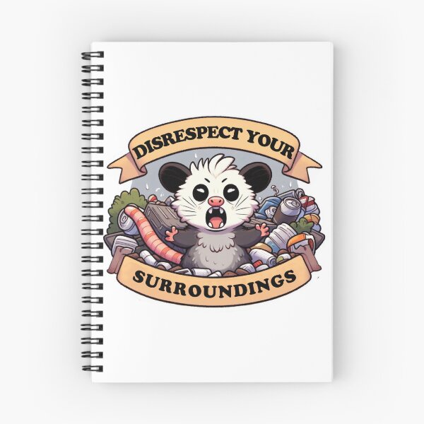 Item preview, Disrespect Your Surroundings designed and sold by Spike The Punch Design Co..