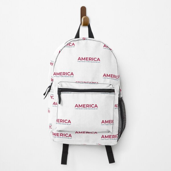 Item preview, America I Love You But You’re Freaking Me Out Patriotic designed and sold by The Junto Shop.
