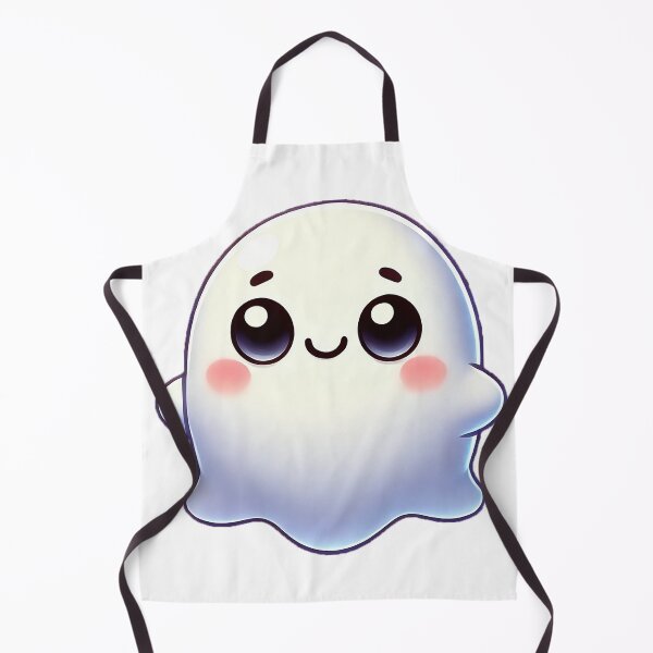 Item preview, Adorable Blushing Ghost with Big Eyes designed and sold by Chokhdi289shop.