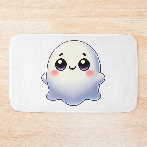 Item preview, Adorable Blushing Ghost with Big Eyes designed and sold by Chokhdi289shop.