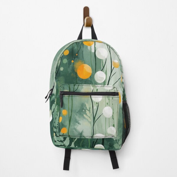 Item preview, Snowberry Watercolor Art - White and Orange Floral Pattern designed and sold by solynneart.