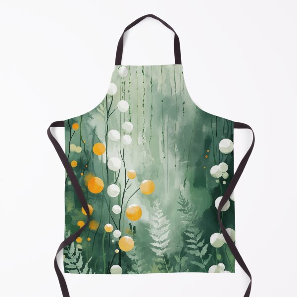 Item preview, Snowberry Watercolor Art - White and Orange Floral Pattern designed and sold by solynneart.