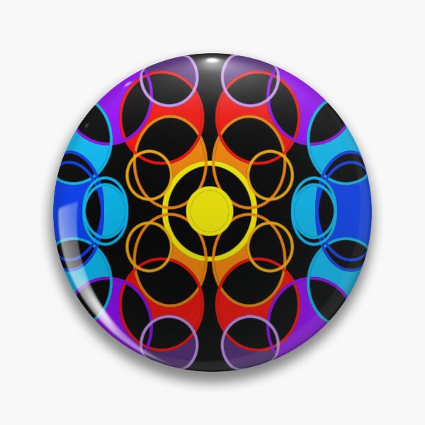 Item preview, Geometric rainbow colors abstract design  designed and sold by Stefrait-7.