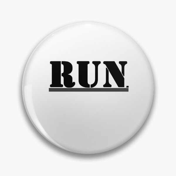 Item preview, RUN sign designed and sold by Wish Design.