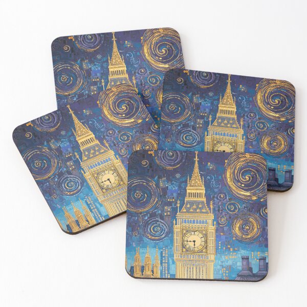 Item preview,  Klimt Inspired Big Ben designed and sold by JoyOnYourWall.