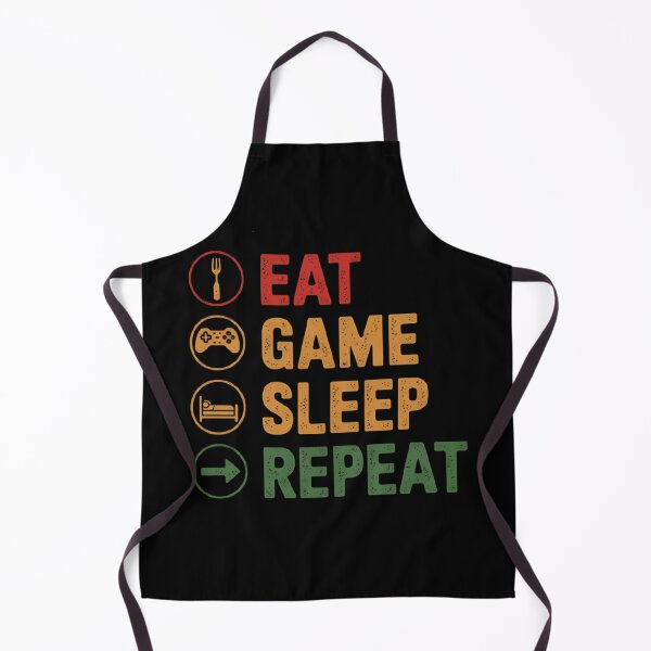 Item preview, Eat Sleep Game Repeat designed and sold by Hotshots Design.