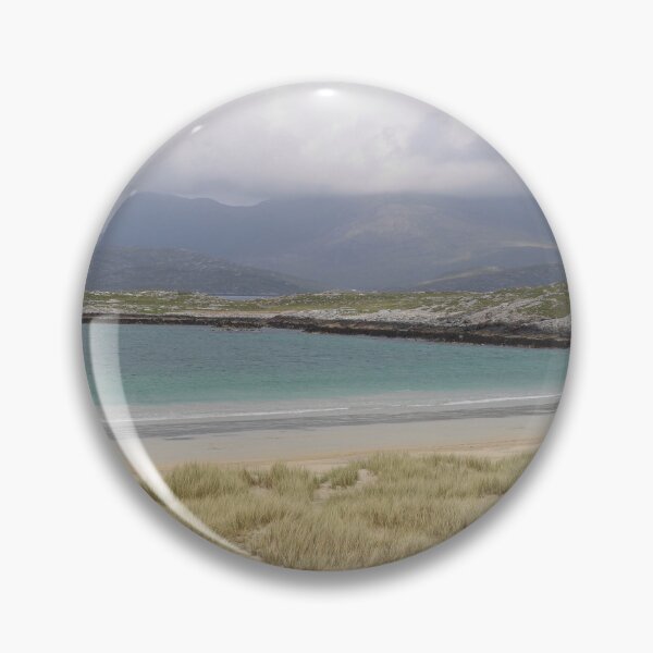 Item preview, Luskentyre beach travel poster designed and sold by Simply The West Prints.
