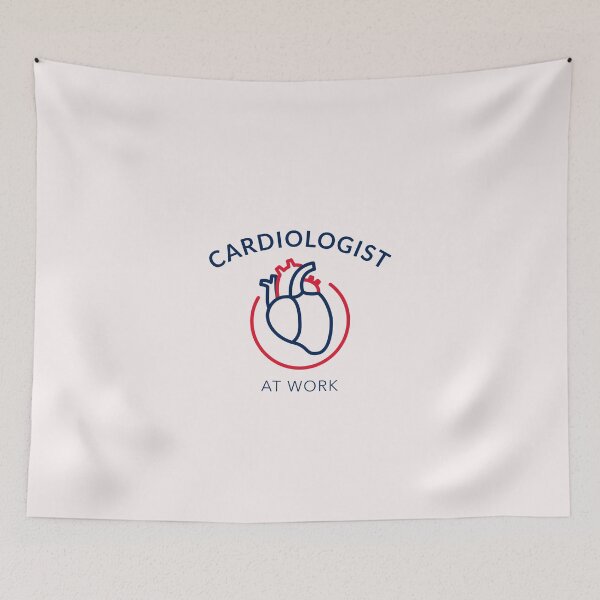 Item preview, Cardiologist at work - cardiology designs for Cardiologists, heart specialists, heart surgeons, and medical doctors. designed and sold by ScientistArtist.