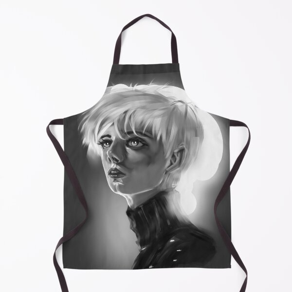 Item preview, The white tom boy portrait designed and sold by Wish Design.