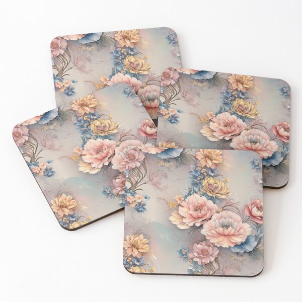 Item preview, Vintage floral pattern designed and sold by Rompecabezas.