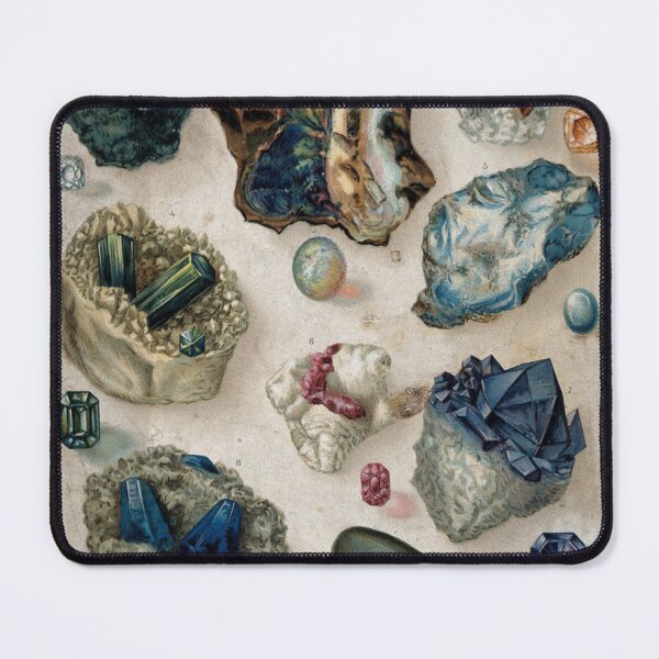 Item preview, Minerals And Gems designed and sold by BlueSpecsStudio.