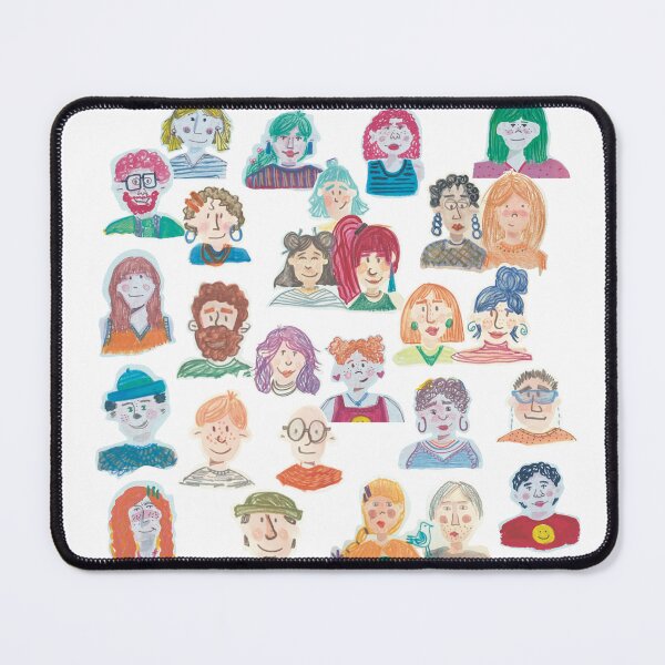 Item preview, Colorful people  designed and sold by amandacamara.