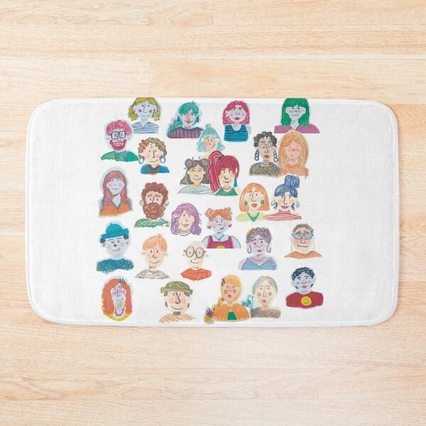 Item preview, Colorful people  designed and sold by amandacamara.