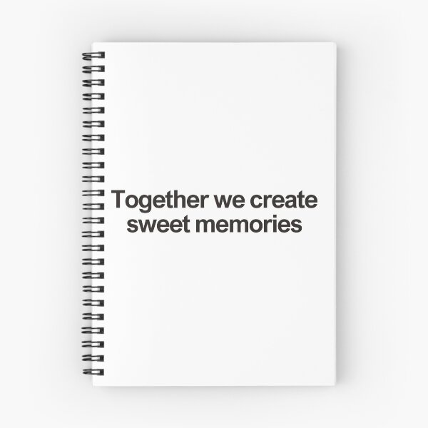 Item preview, Together we create sweet memories designed and sold by MadSnail-Design.