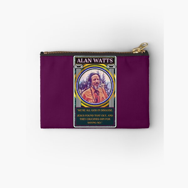 Item preview, Alan Watts. Character Quote. designed and sold by SimplerrrHQ.