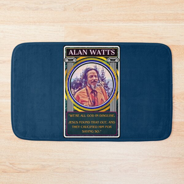 Item preview, Alan Watts. Character Quote. designed and sold by SimplerrrHQ.