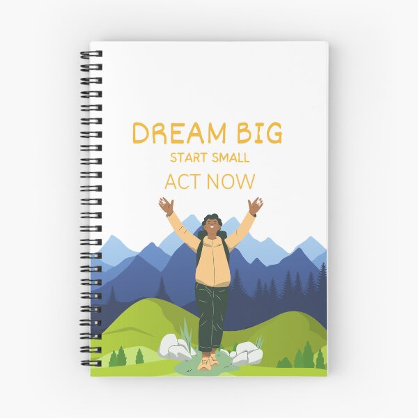Item preview, Dream big start small act now designed and sold by MetroWear.