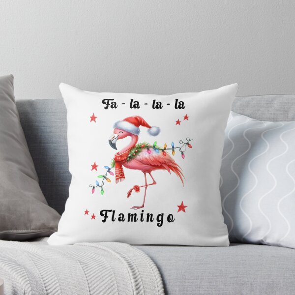 Item preview, Fa-La-La -La Flamingo Christmas Pink flamingo  designed and sold by MissGraphicTees.