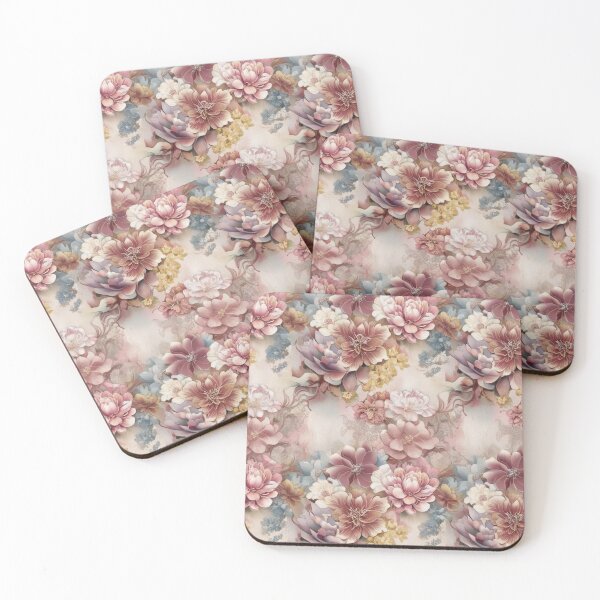 Item preview, Vintage floral pattern designed and sold by Rompecabezas.