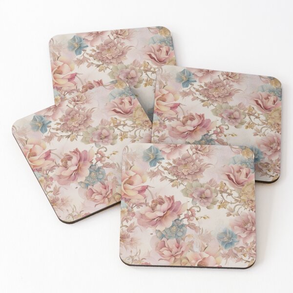 Item preview, Vintage floral pattern designed and sold by Rompecabezas.