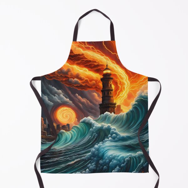 Item preview, Fiery Storm, Ai Generated Art designed and sold by ACC .