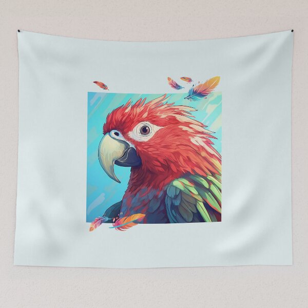 Item preview, Exotic Bright and Beautiful Parrot  designed and sold by FanFest.