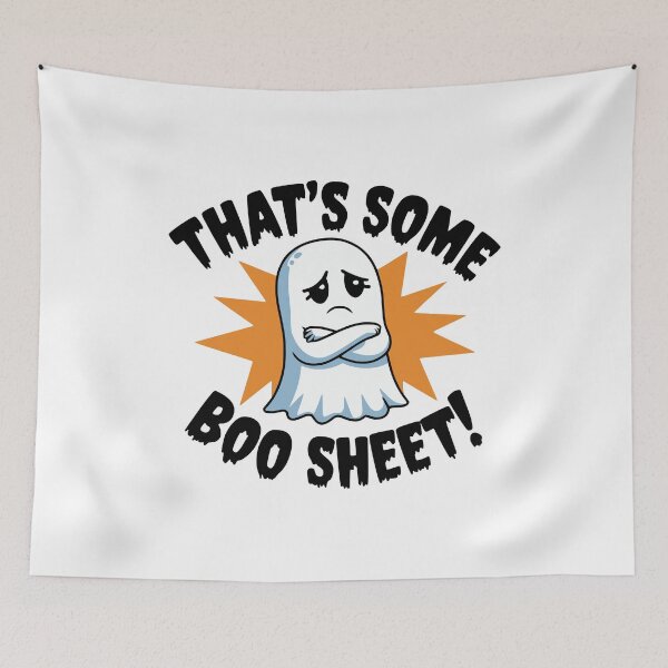 Item preview, That's Some Boo Sheet! Cute Ghost Pun designed and sold by PMCreative.