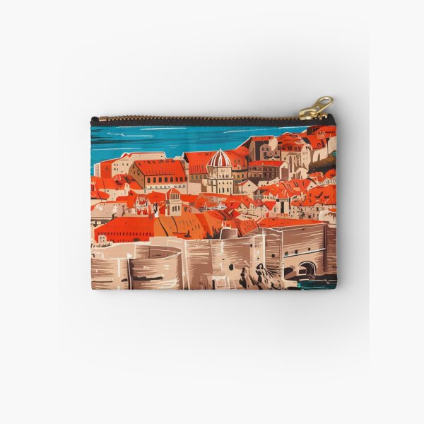 Item preview, Dubrovnik Vintage Travel Poster designed and sold by TravelerRat.