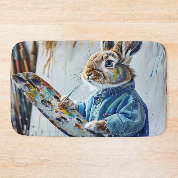 Item preview, Le Lapin Artistique designed and sold by Collection de trésors .