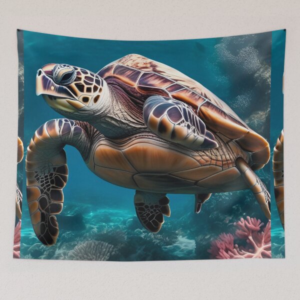 Item preview, Sea Turtle  designed and sold by MatrixTattoo.