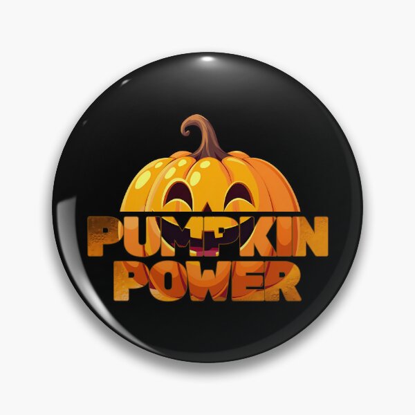Item preview, Pumpkin Power Halloween Pumpkin Split Design designed and sold by SideKickCreates.