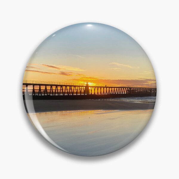 Item preview, Northumberland Sunrise over the Piers at Blyth designed and sold by Violaman.