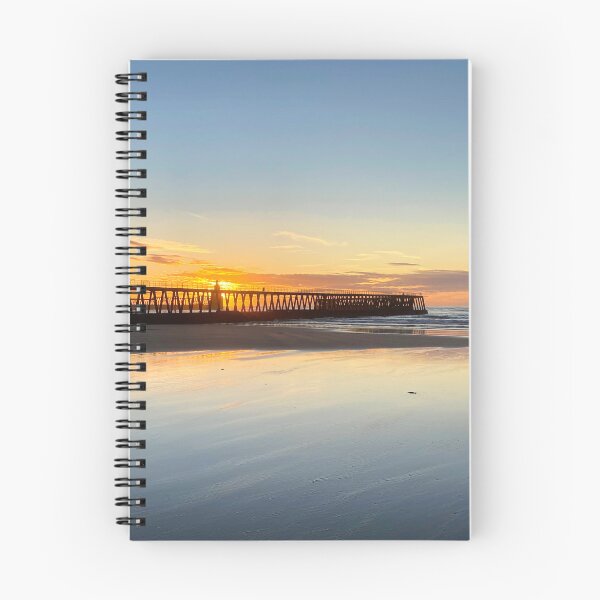 Item preview, Northumberland Sunrise over the Piers at Blyth designed and sold by Violaman.